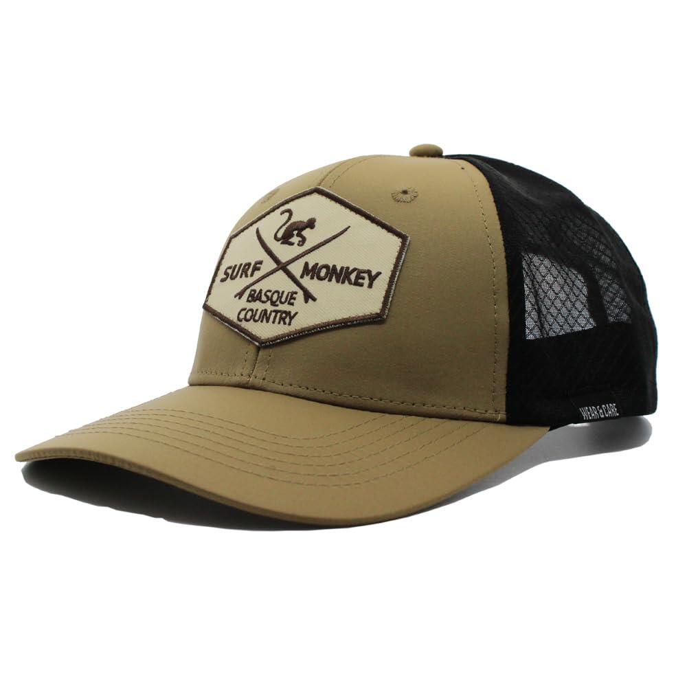 Czapka trucker górska i trekkingowa – Dry-Tech – wodoodporna (Beżowy)