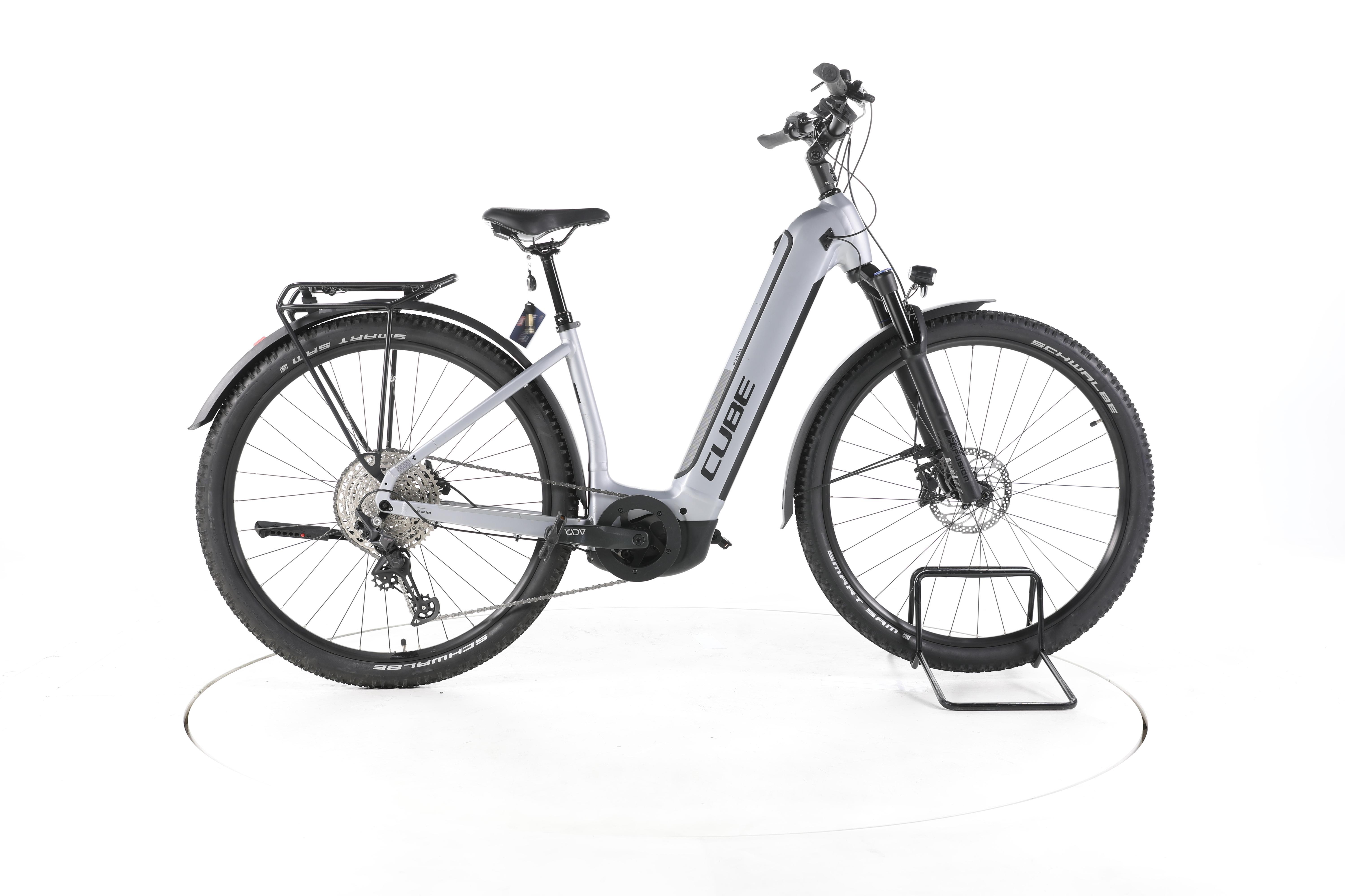 Second Life - Cube Nuride EXC Trekking E-Bike Niska rama - Bardzo dobry stan