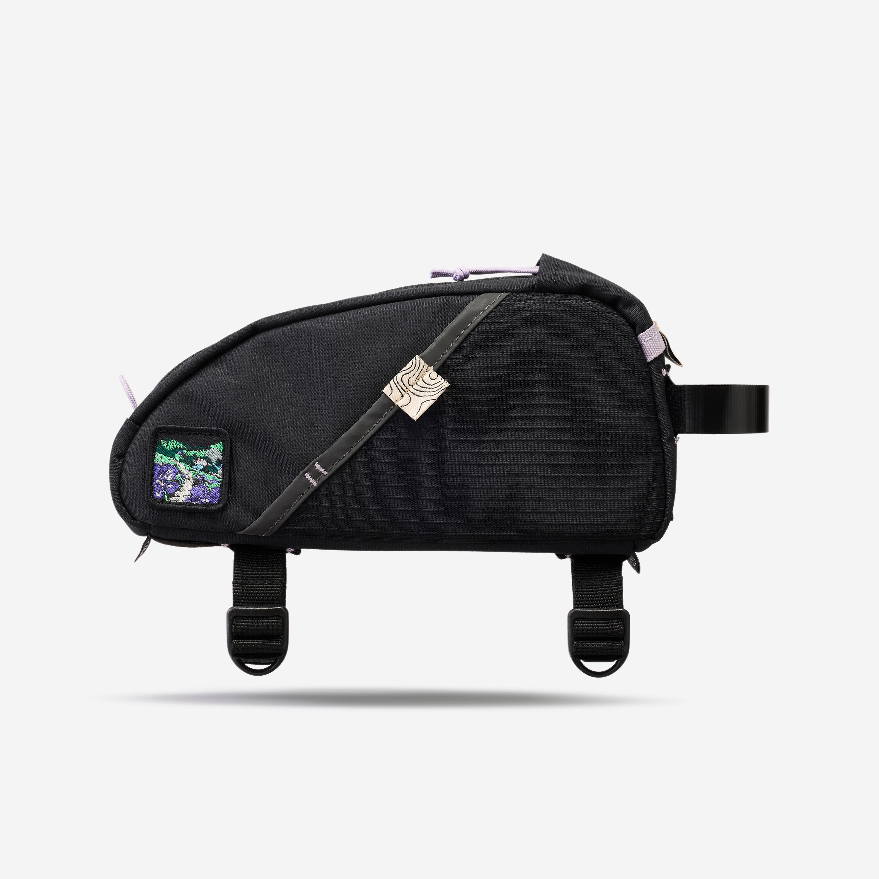 Torba rowerowa do bikepackingu Riverside ADVT 500 na górną rurę ramy 1,5 l