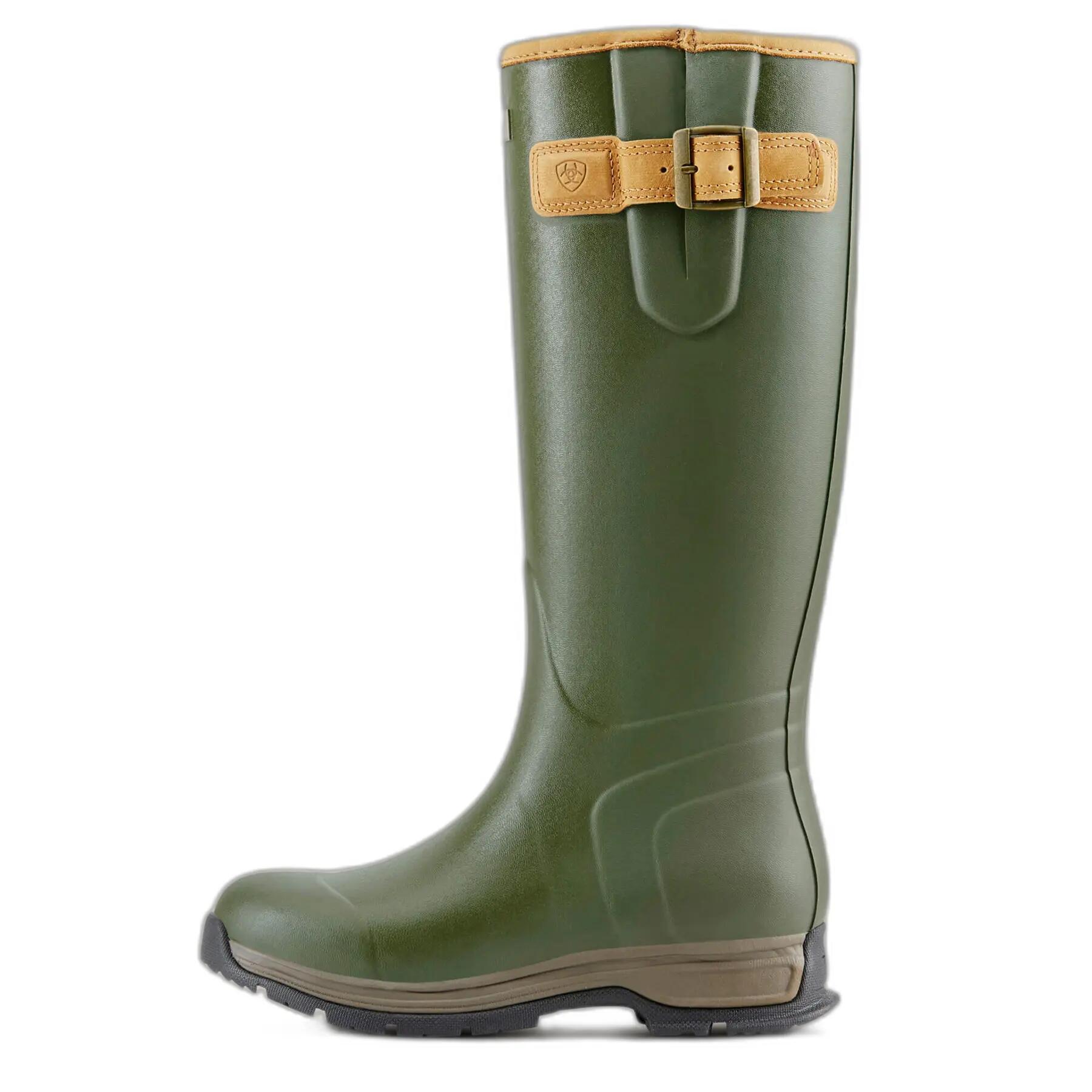 Damskie ocieplane gumowe buty przeciwdeszczowe Ariat Burford