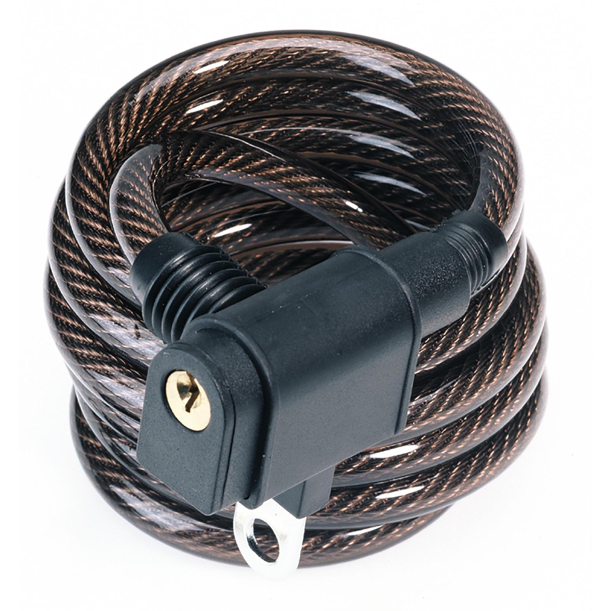 Zamek spiralny z linką  2 klucze