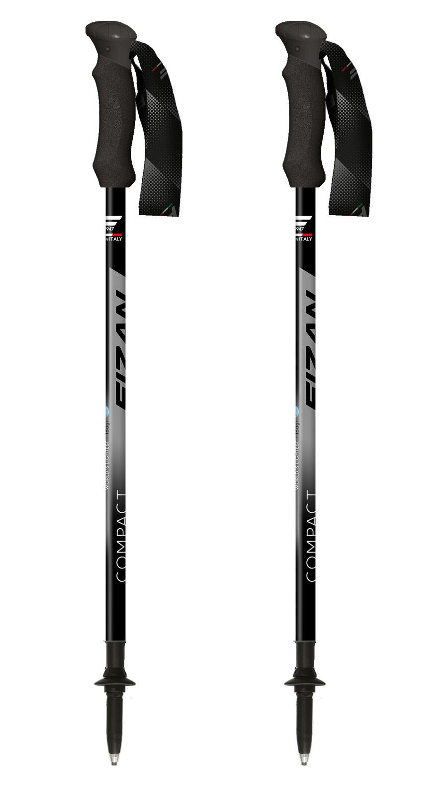 Kije trekkingowe Fizan Compact grey