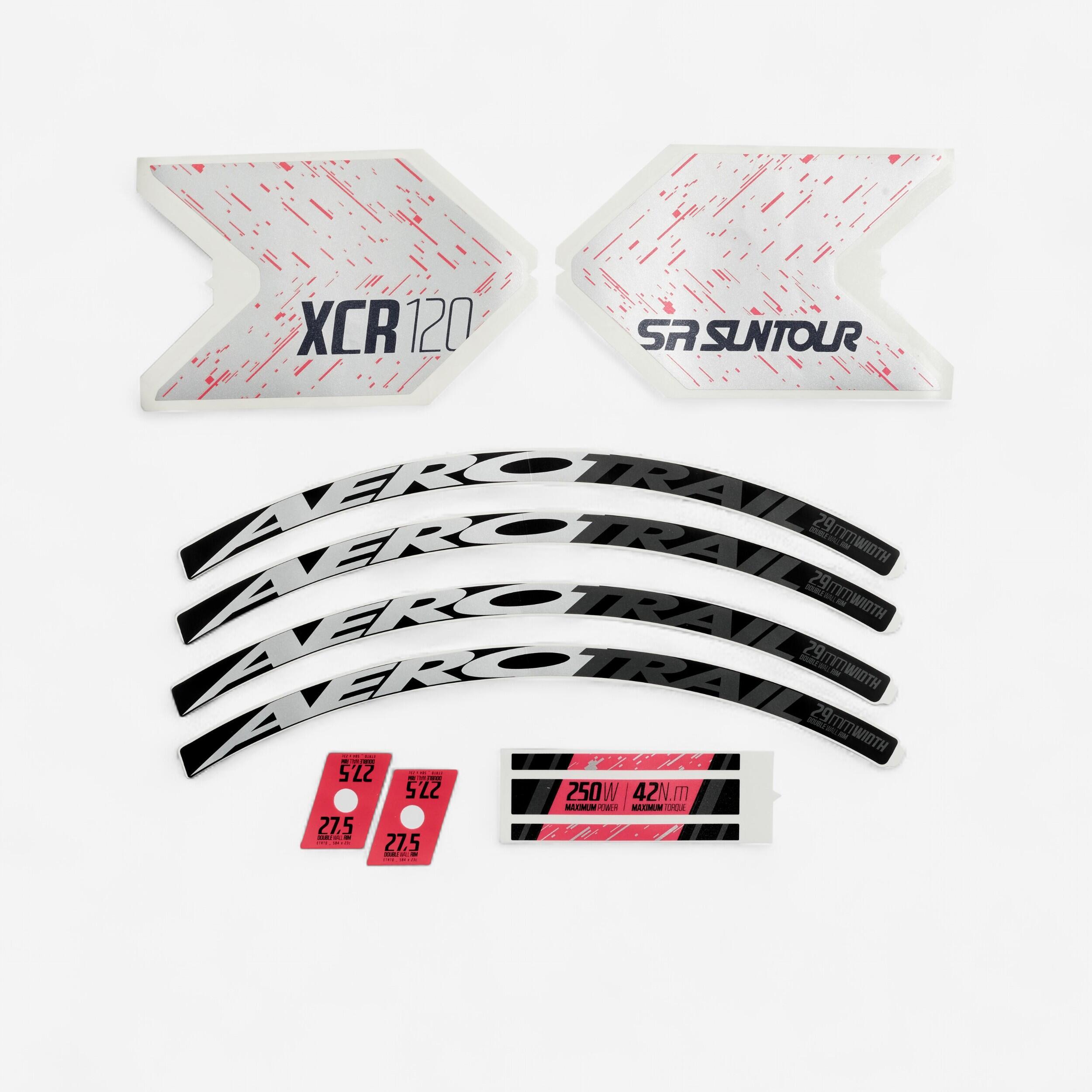 Komplet naklejek do roweru Rockrider E-ST 500