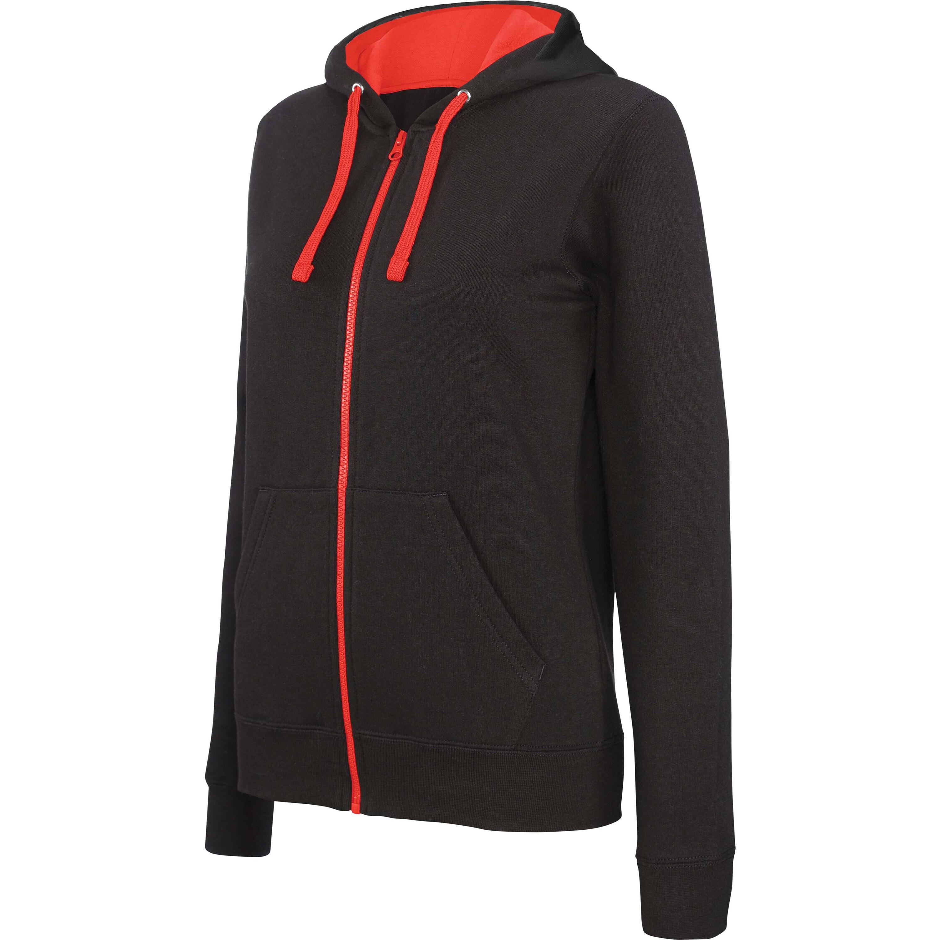 Bluza z kapturem Kariban Contrastée