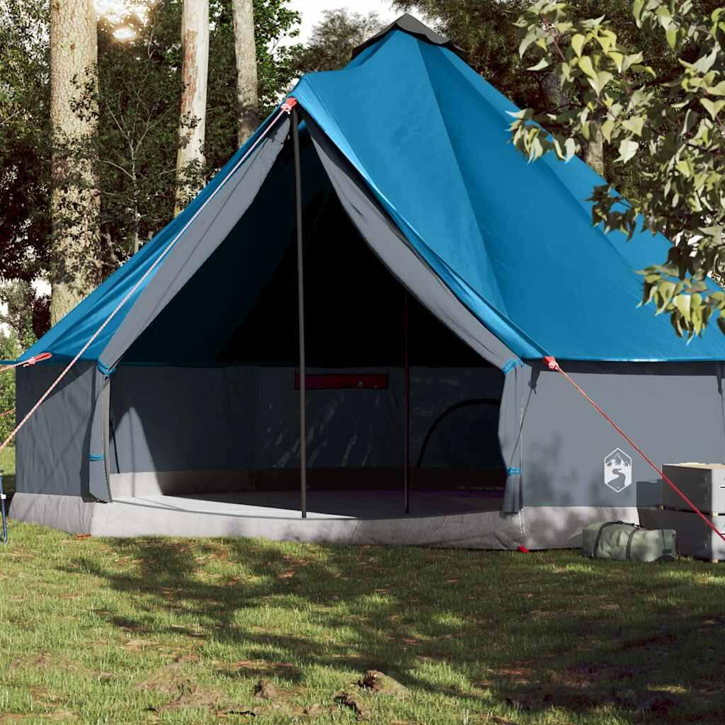 Namiot tipi VidaXL dla 10 osób, wodoodporny, niebieski