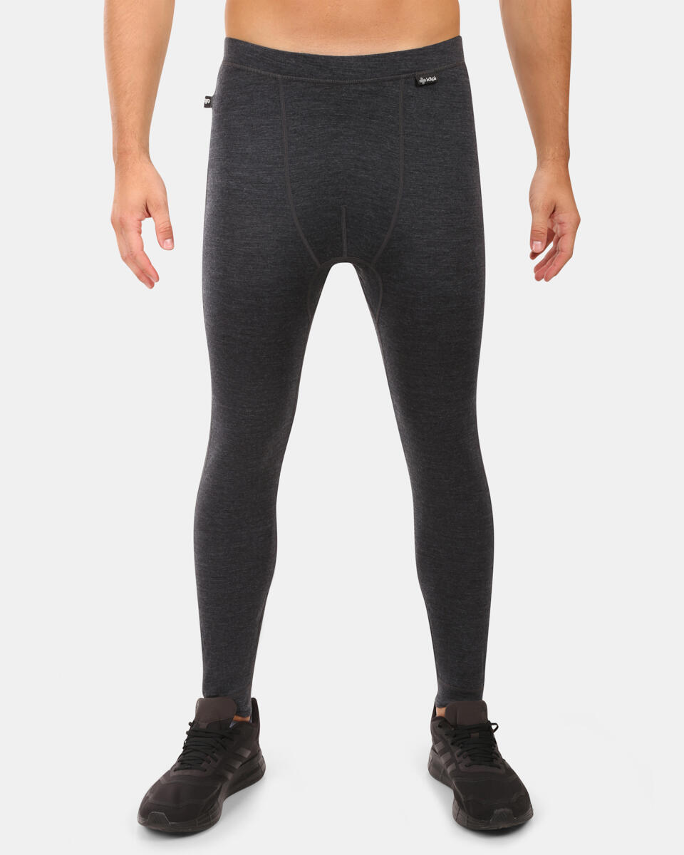 Męskie spodnie termoaktywne z wełny merino Kilpi MAVORA BOTTOM-M