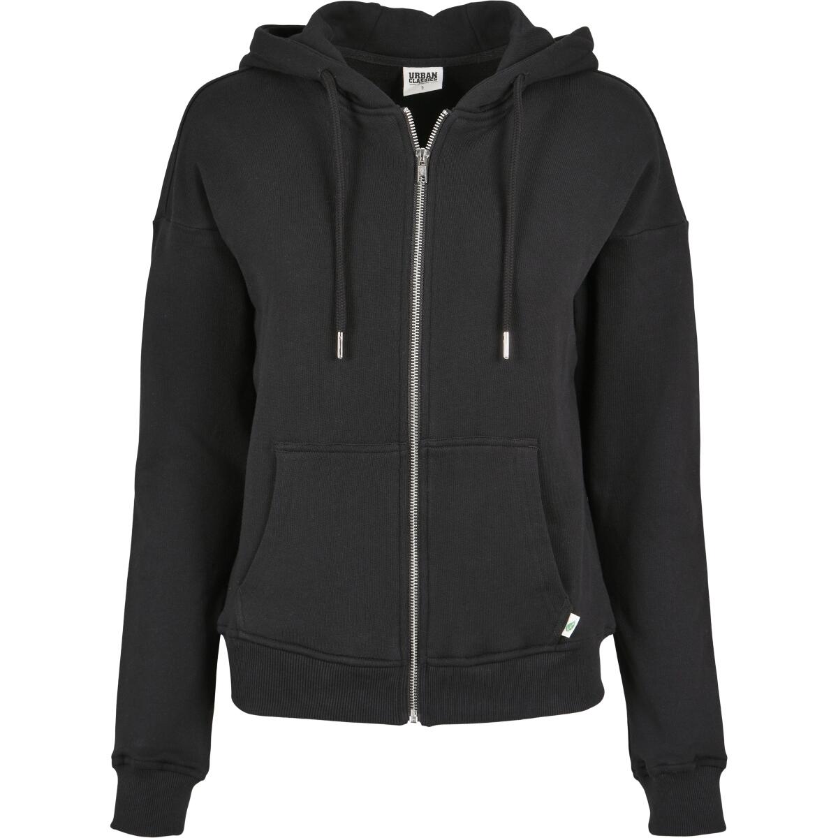 Bluza damska z kapturem Urban Classics organic terry zip