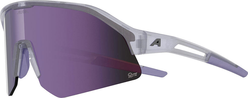 Alpina Sonic HR M Q-Lite - okulary sportowe transparentno-fioletowe