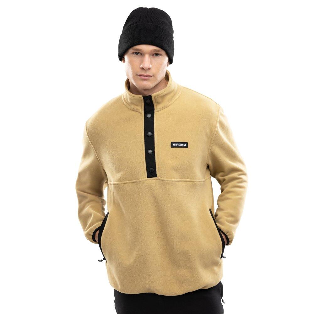 Męska bluza z grubego polaru Sporty zimowe Siroko Yari