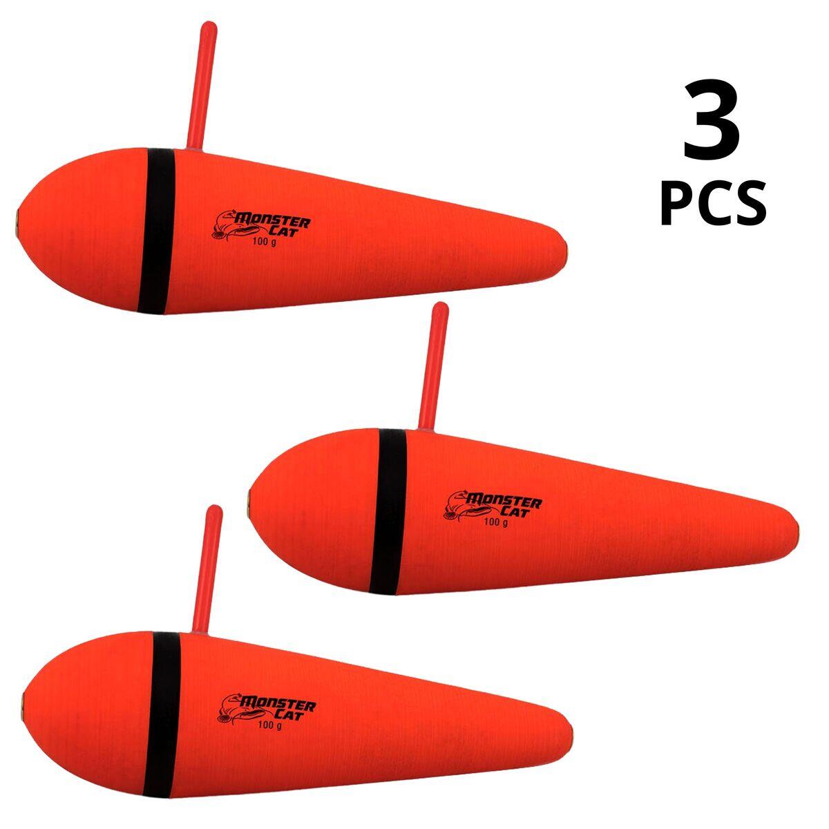 Spławik sumowy na rzekę Monster Cat 100g x 3 szt