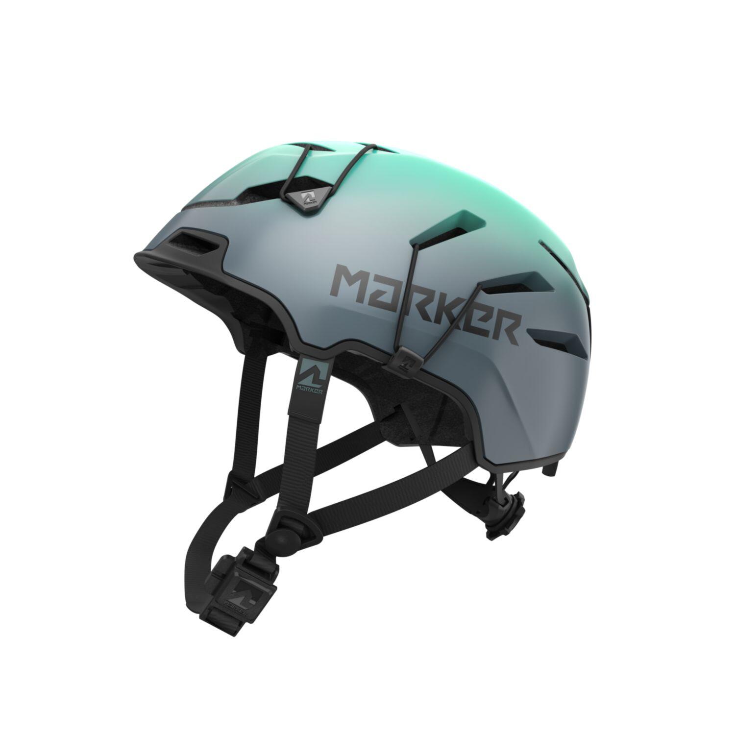 Kask narciarski Marka Confidant Tour Zielony Fioletowy Męski