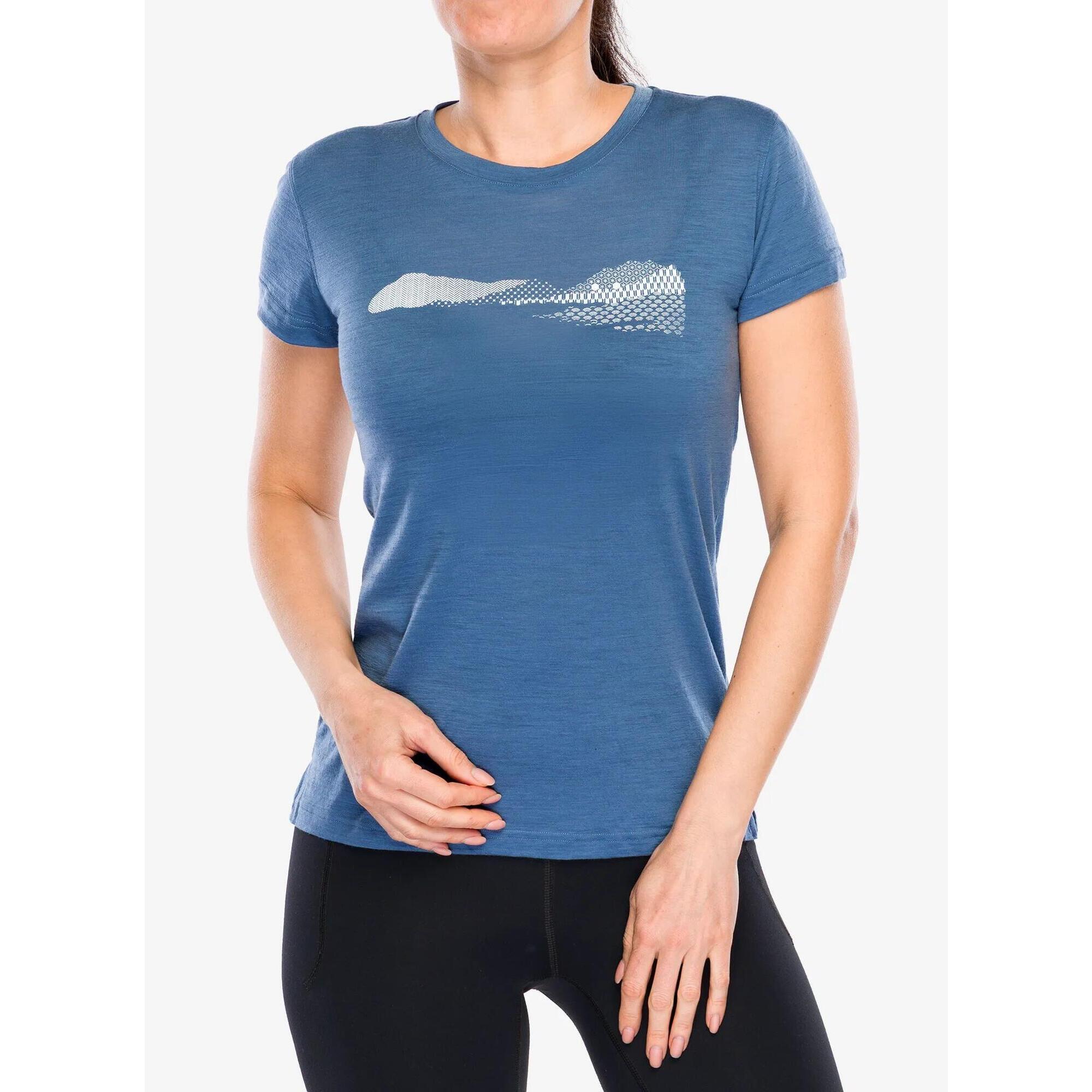 Koszulka merino damska Sensor Merino Air Hills SS Tee