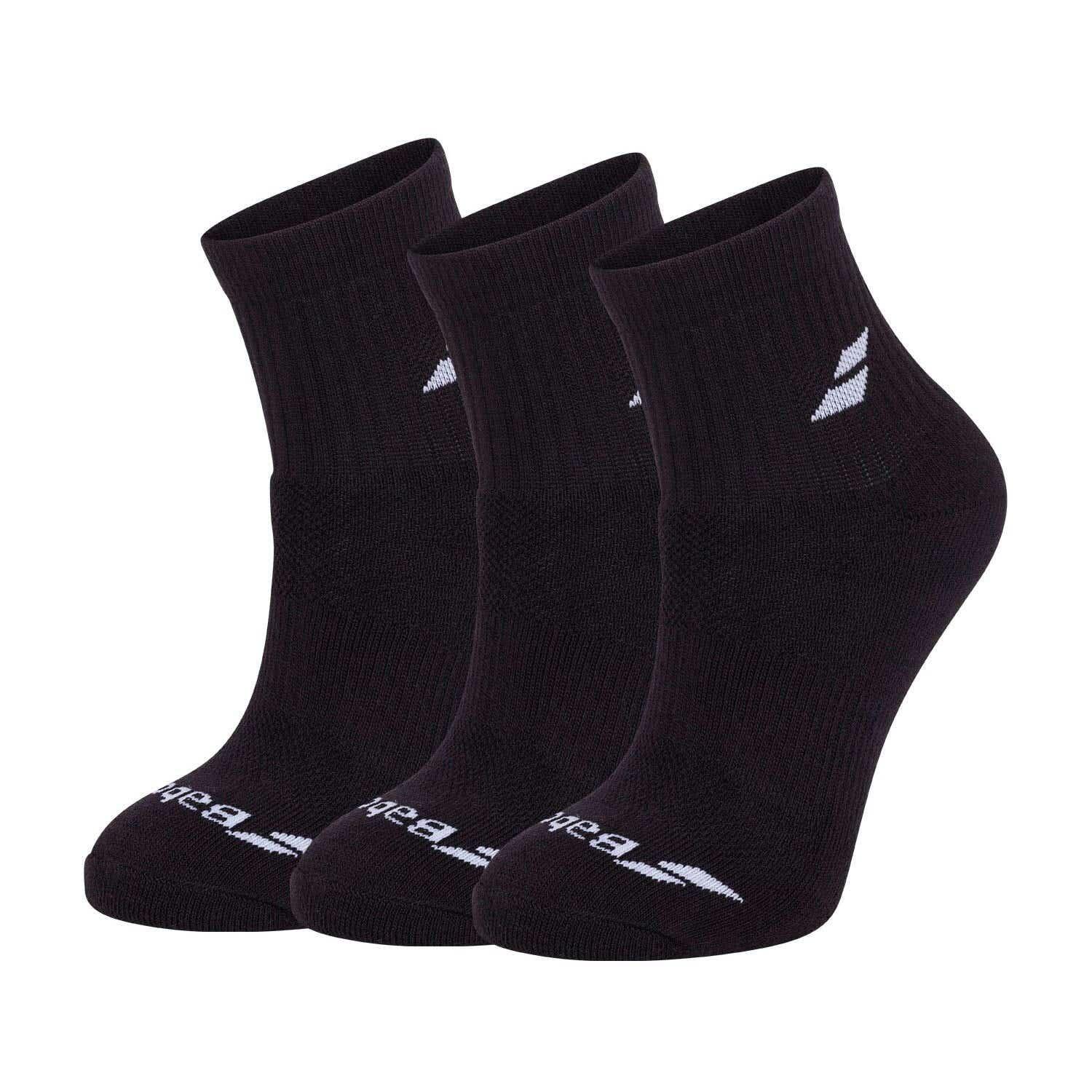 Pack 3 Pairs Of Babolat Quarter Socks