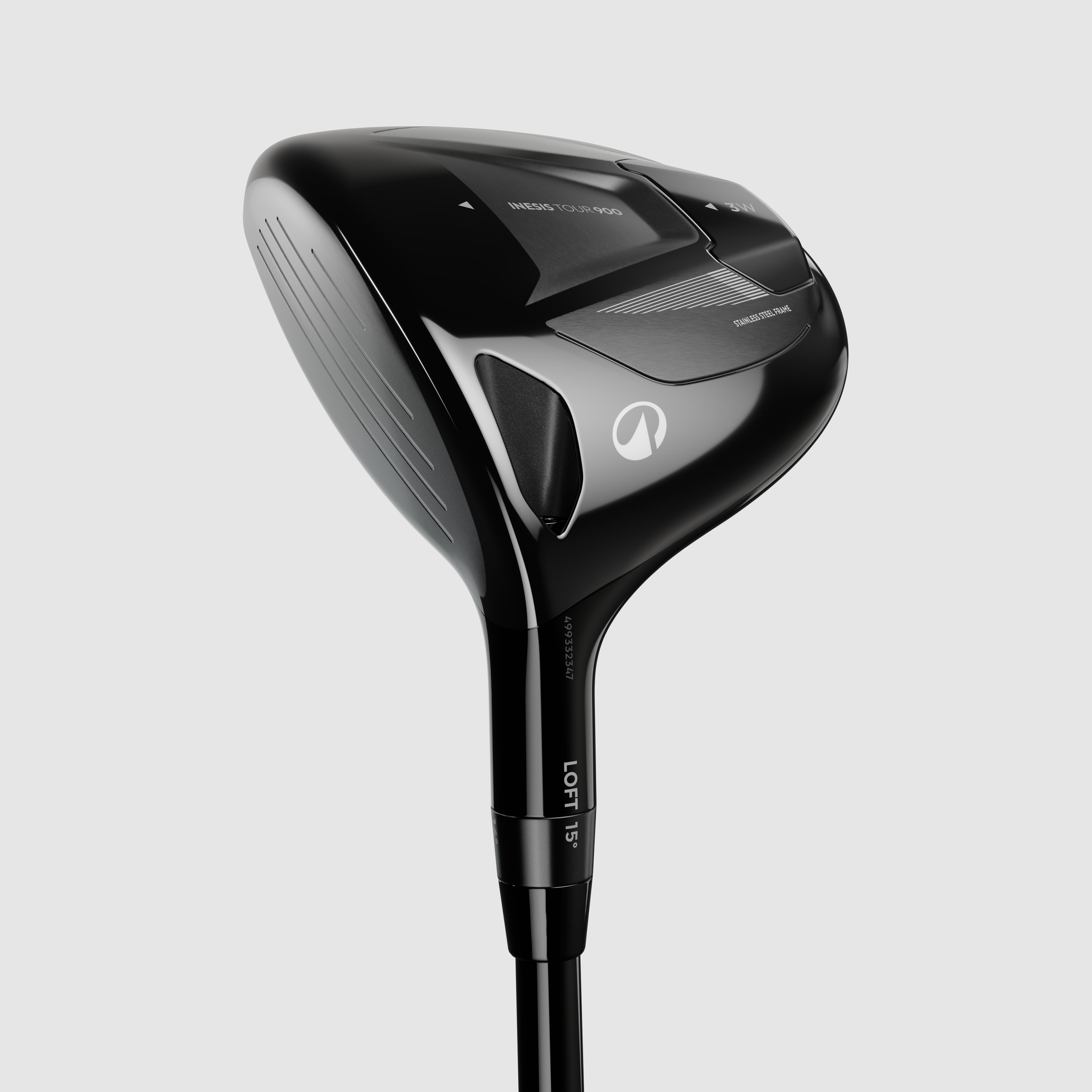Kij golfowy wood nr 3 Inesis Tour 900 stiff szybki swing dla leworęcznych