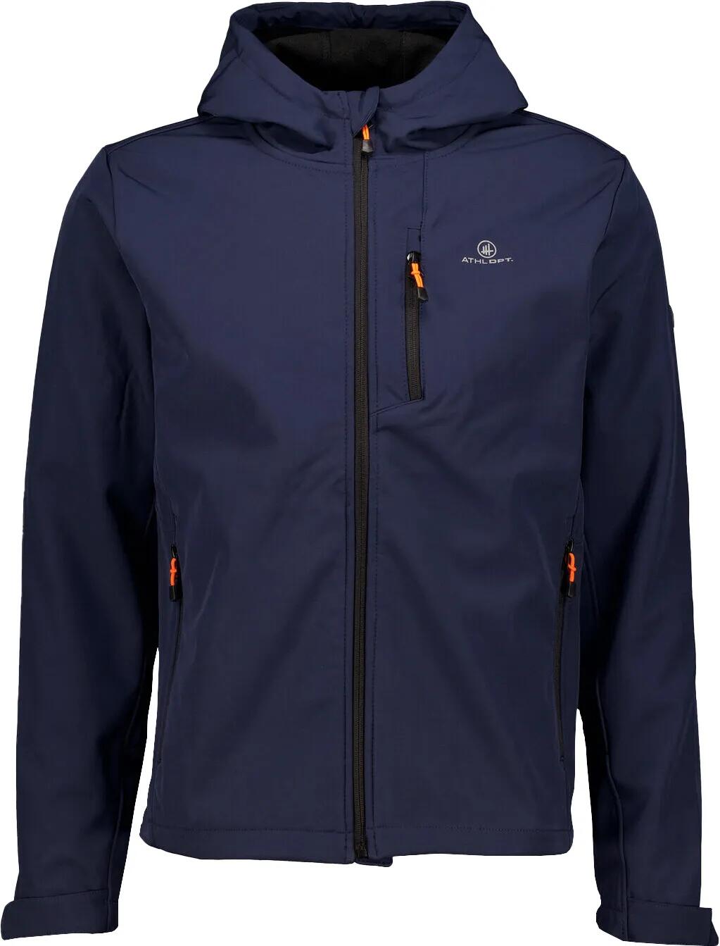 Męska kurtka softshell Athl. Dpt Hermes A2050 niebieska 2XL