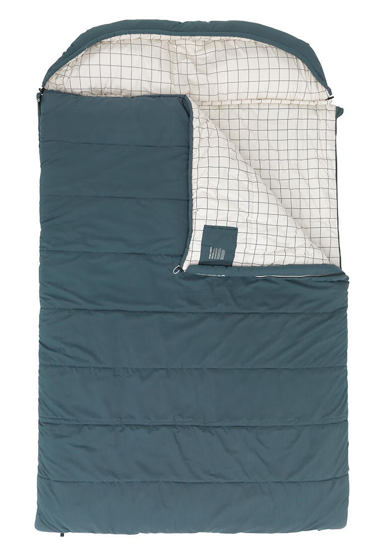 Śpiwór Outwell Camper Lux Double z poduszkami 235 x 150 cm (-16°C)