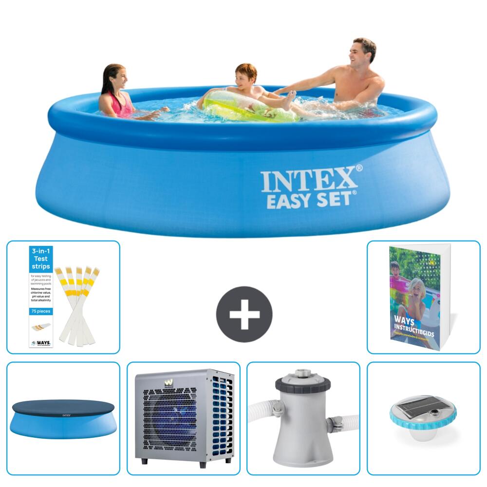 INTEX Basen Easy Set Okrągły - 305x76 cm - 7-częściowy S106