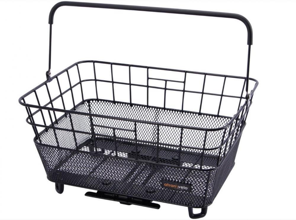 Atranvelo Bring L AVS kosz tylny 25 L stal czarny