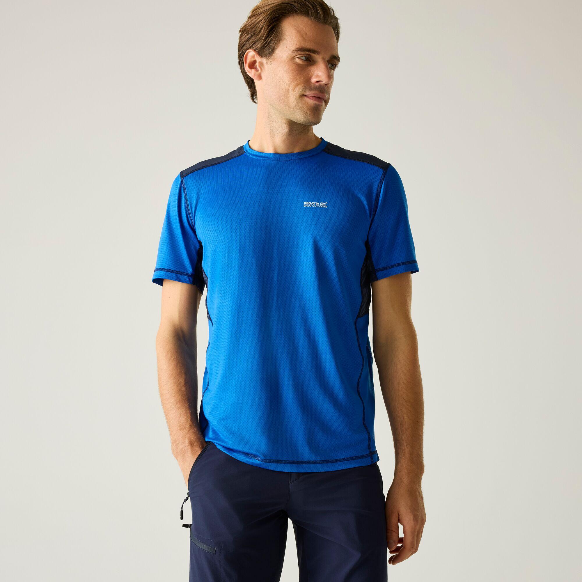 Męska koszulka z krótkim rękawem Virda Active Mesh T-shirt