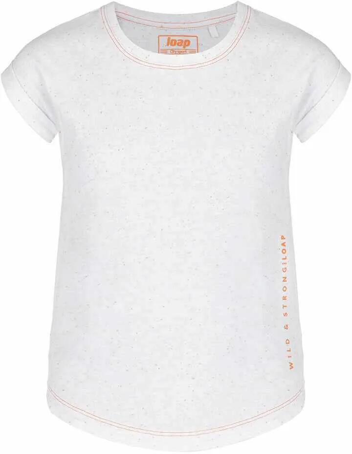 T-shirt dziecięcy Loap Bua biały