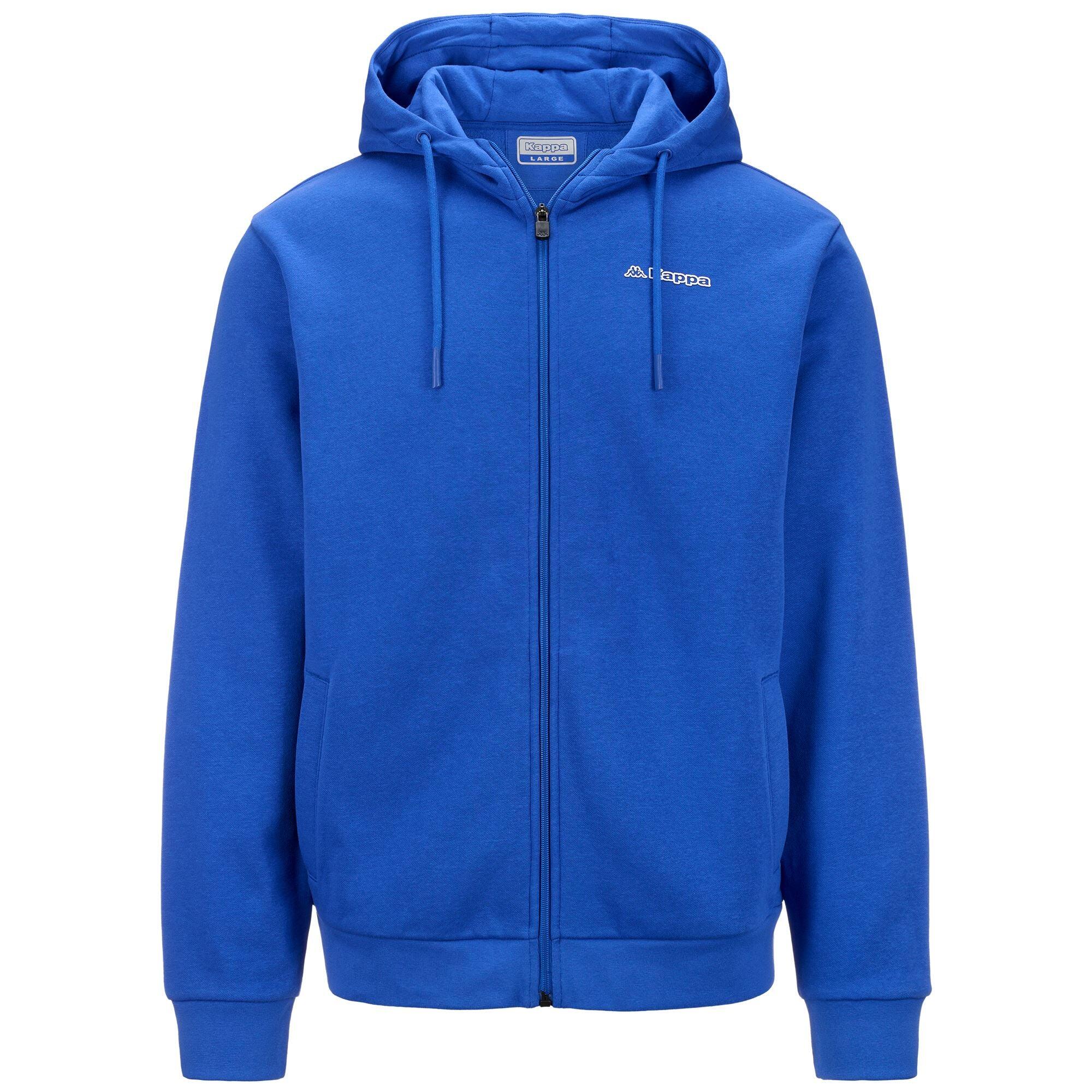 Bluza z kapturem męska Feffox niebieska