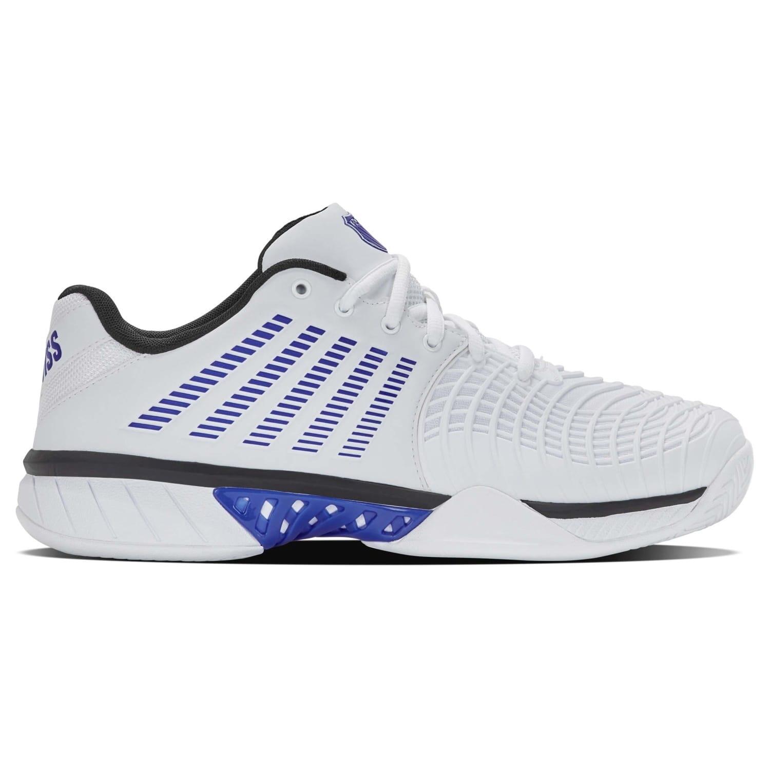 Sneakersy męskie K-swiss EXPRESS LIGHT 3 do tenisa białe (08562-165-M)