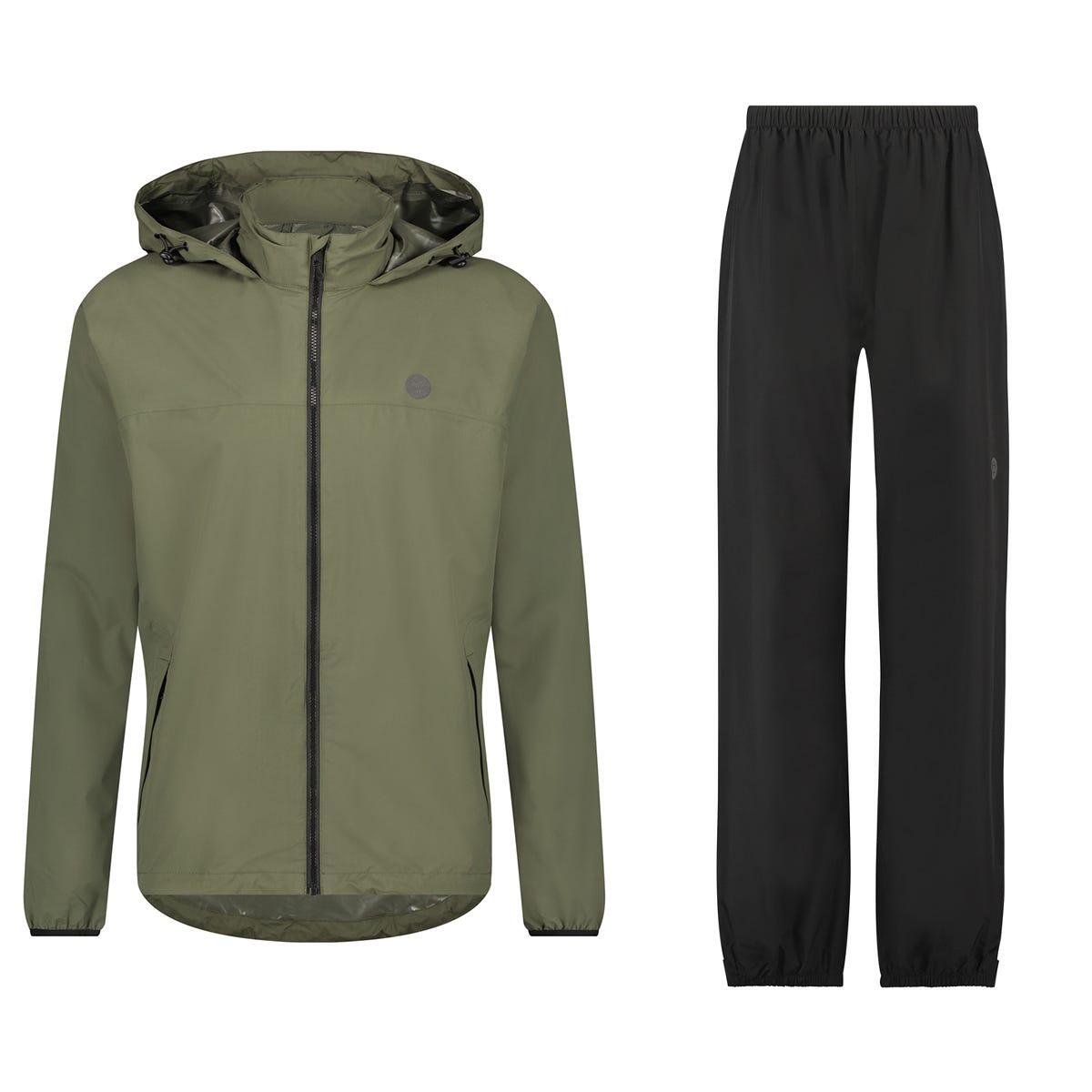 GO Rain Suit Essential Green