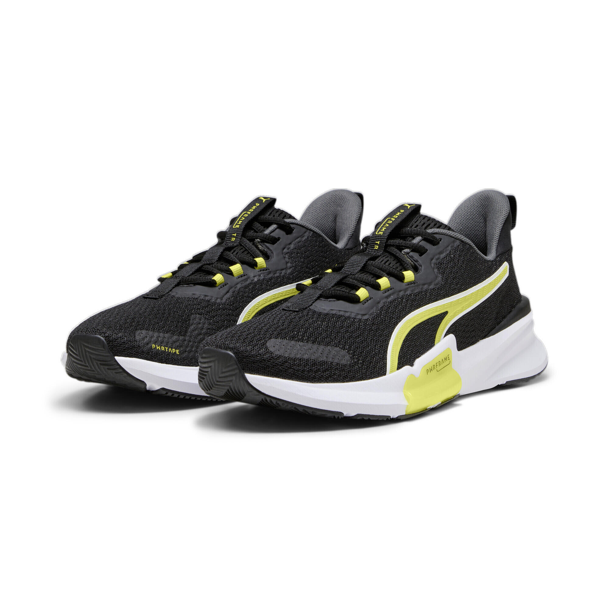 Puma Men Pwrframe Tr 2 Czarno-żółto-biały Czarny
