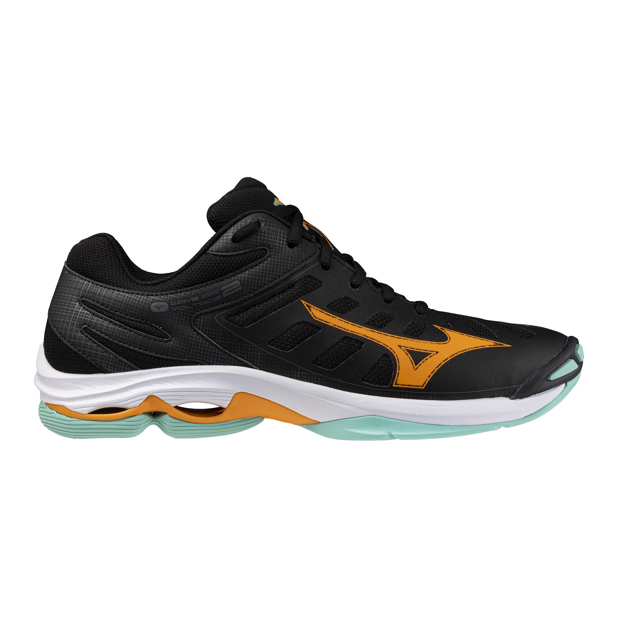 MIZUNO WAVE VOLTAGE 2 Black/Tangelo AW25