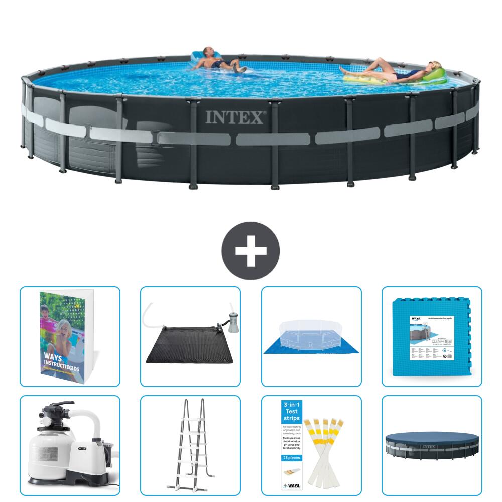 INTEX Basen Ultra XTR Okrągły - 732x132 cm - 9-częściowy S621
