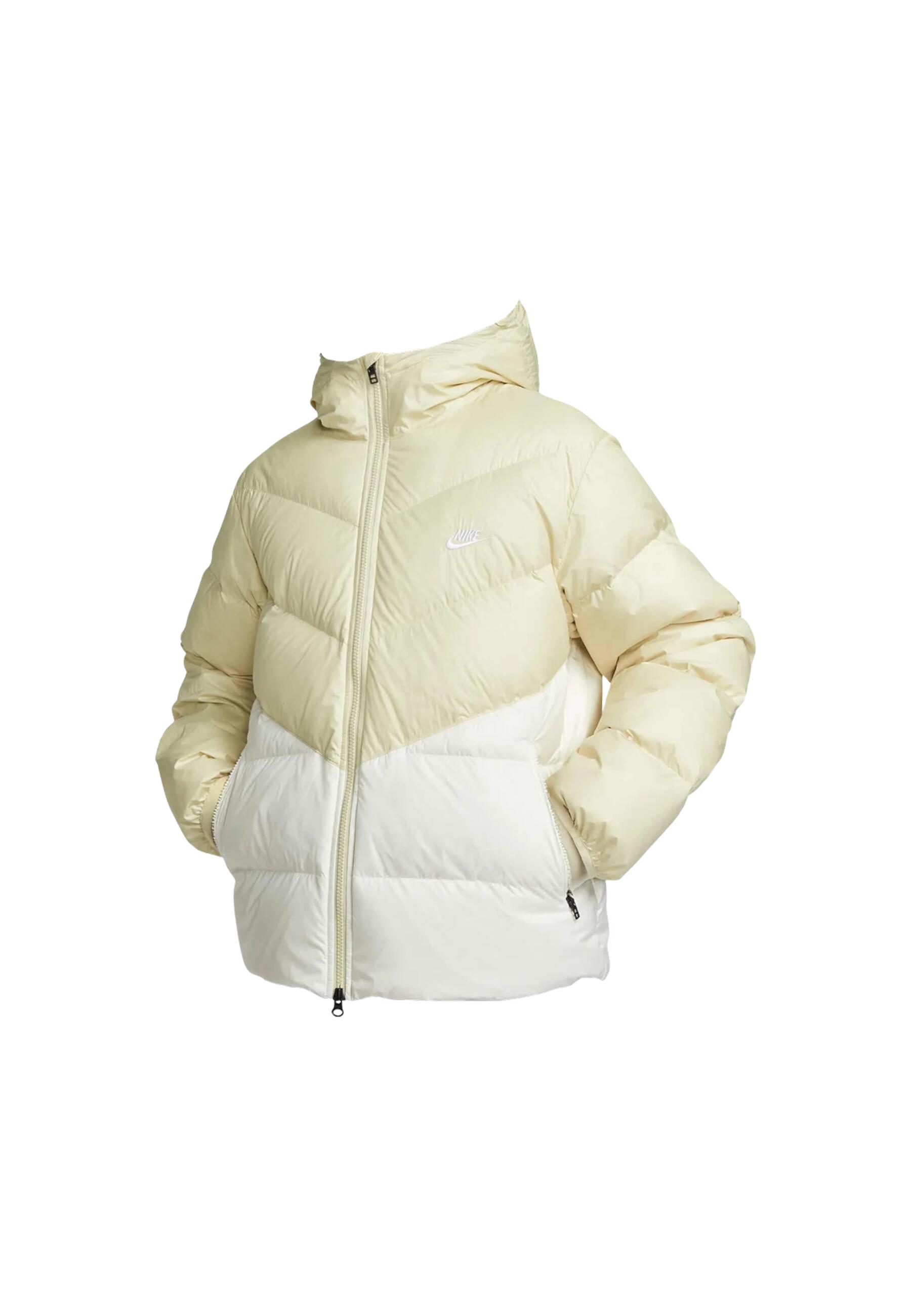 Kurtka pikowana męskie Nike Sportswear beżowy