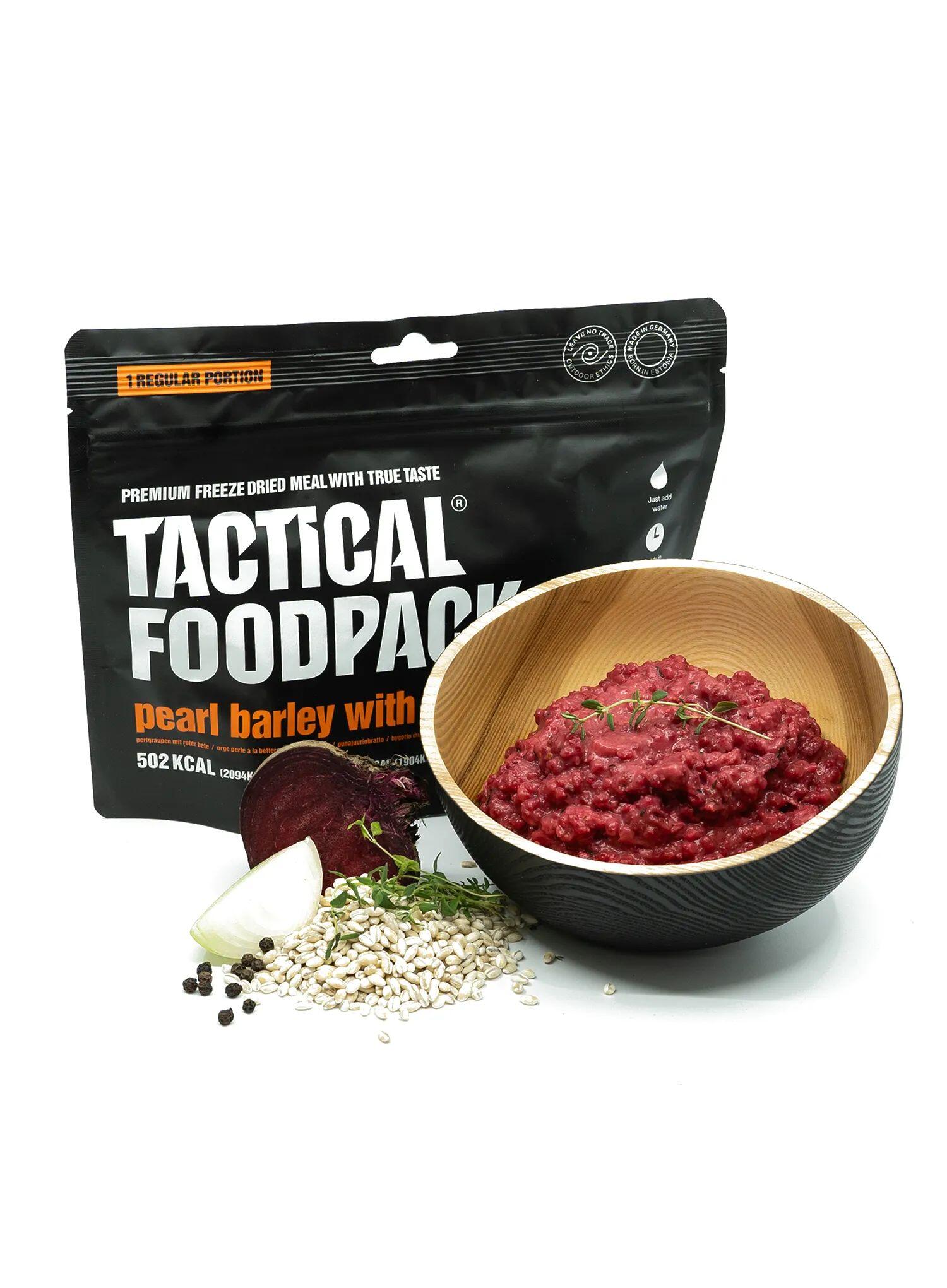 Liofilizat Tactical Foodpack Danie z kaszą jęczmienną z burakami 410 g