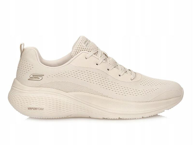 BUTY damskie SKECHERS BOBS INFINITY 117550-TPE beżowe niskie lekkie 38,5