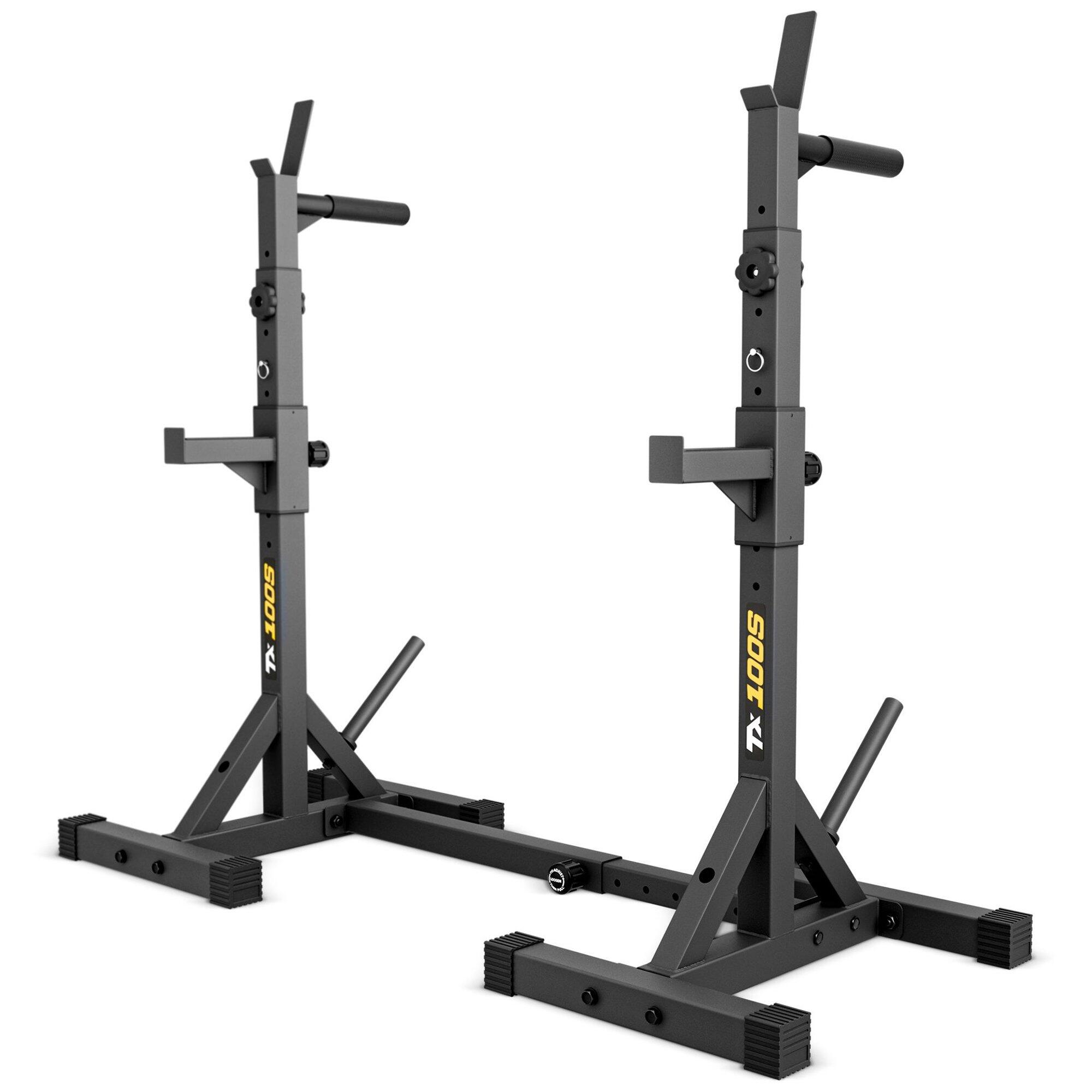 Regulowane stojaki pod sztangę Trex Sport TX-100S poręcze do dipów do 250kg