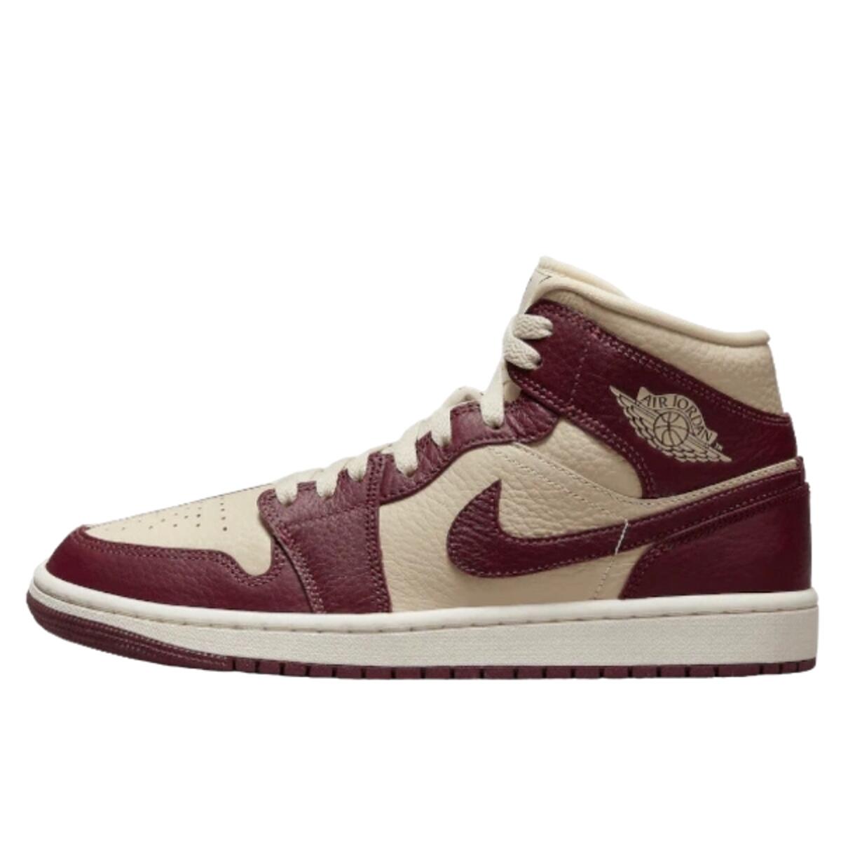 Buty do chodzenia dla dorosłych Air Jordan 1 Mid Split Beach Cherrywood Red