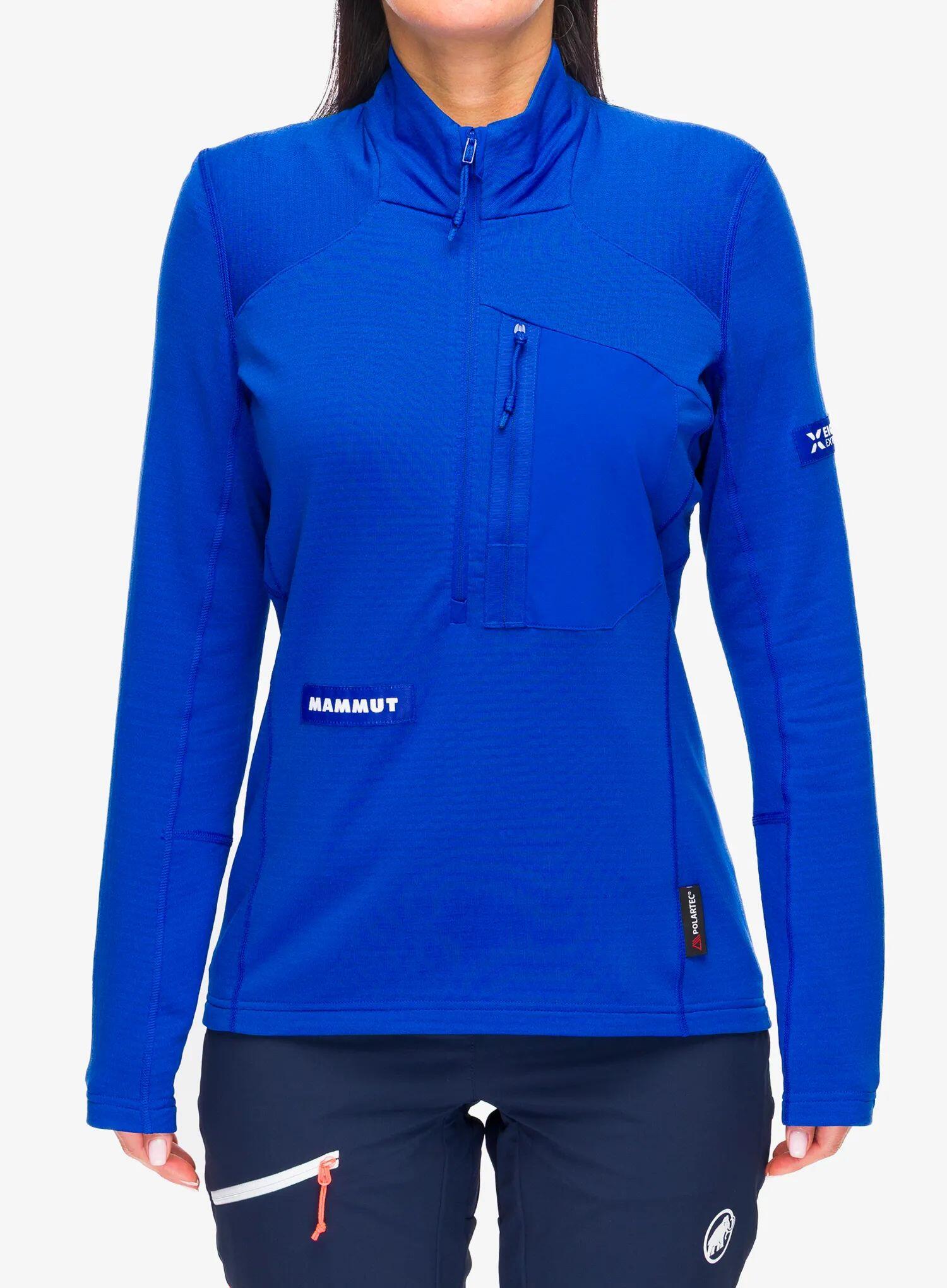 Bluza polarowa damska Mammut Eiger Nordwand Advanced FL Half Zip Pull