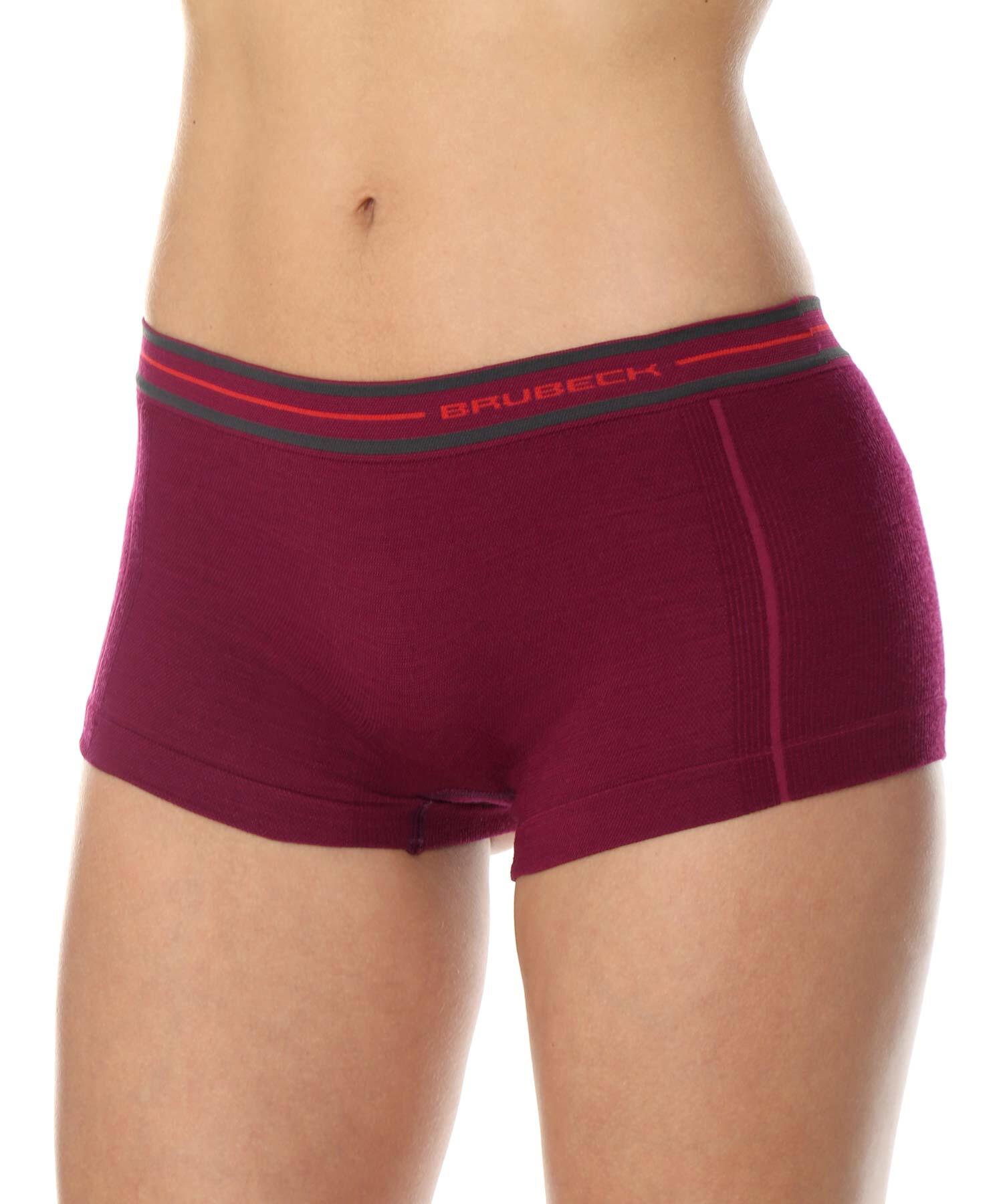 Bokserki z wełną merino damskie Brubeck ACTIVE WOOL