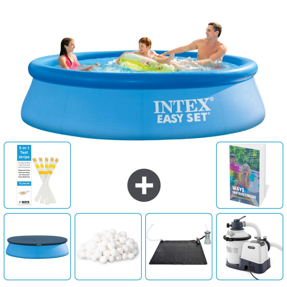 INTEX Basen Easy Set Okrągły - 305x76 cm - 7-częściowy S12
