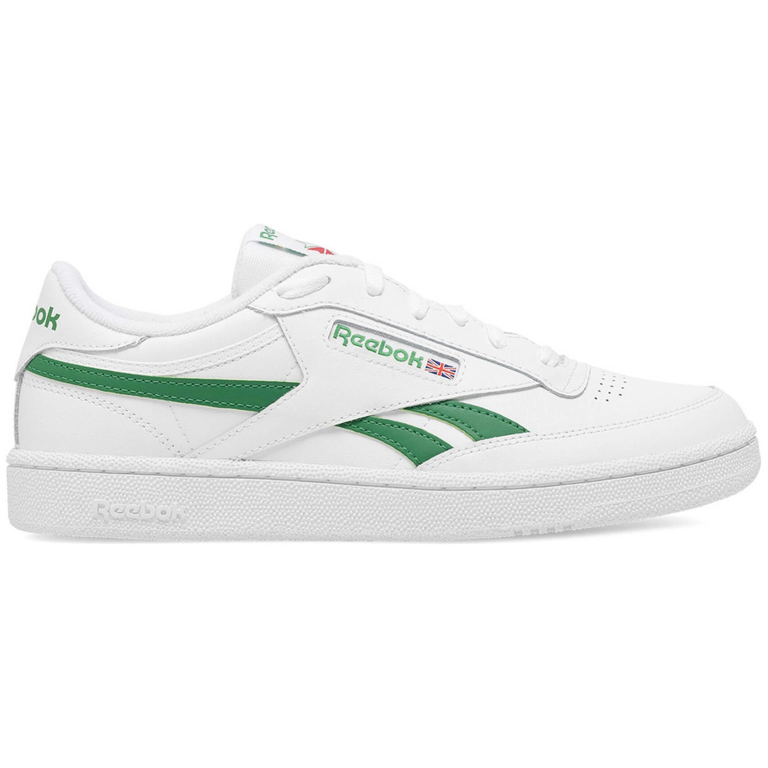 Sneakers Reebook Club C Revenge zielono-białe