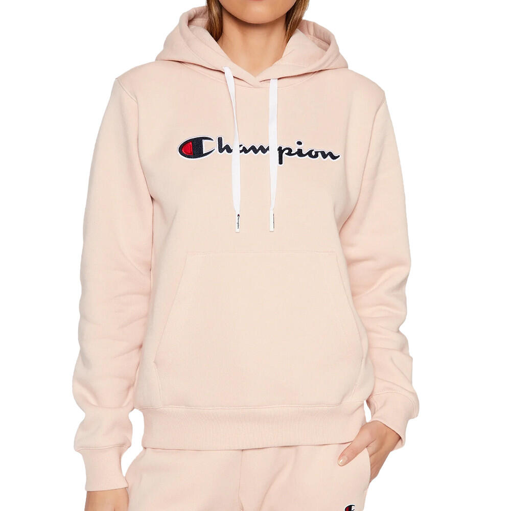 Bluza sportowa damska Champion Wmns Organic Cotton Blend Script Logo Hoodie