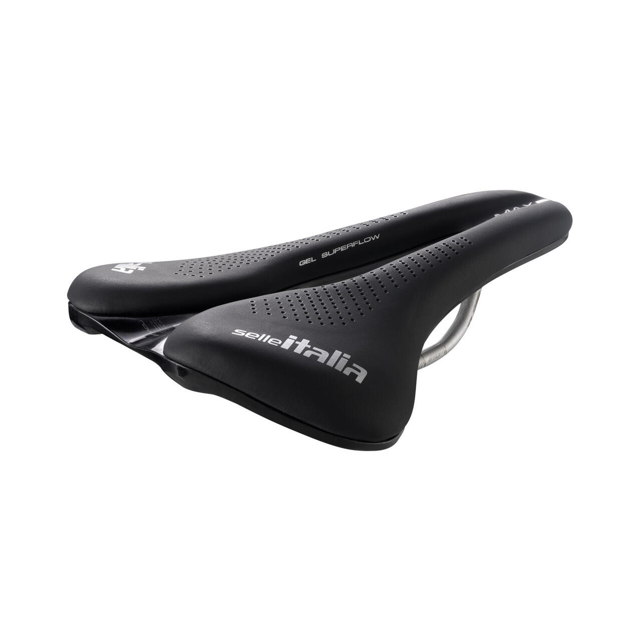 Siodło MAX NOVUS EVO Boost Gel TI 316 Superflow czarne