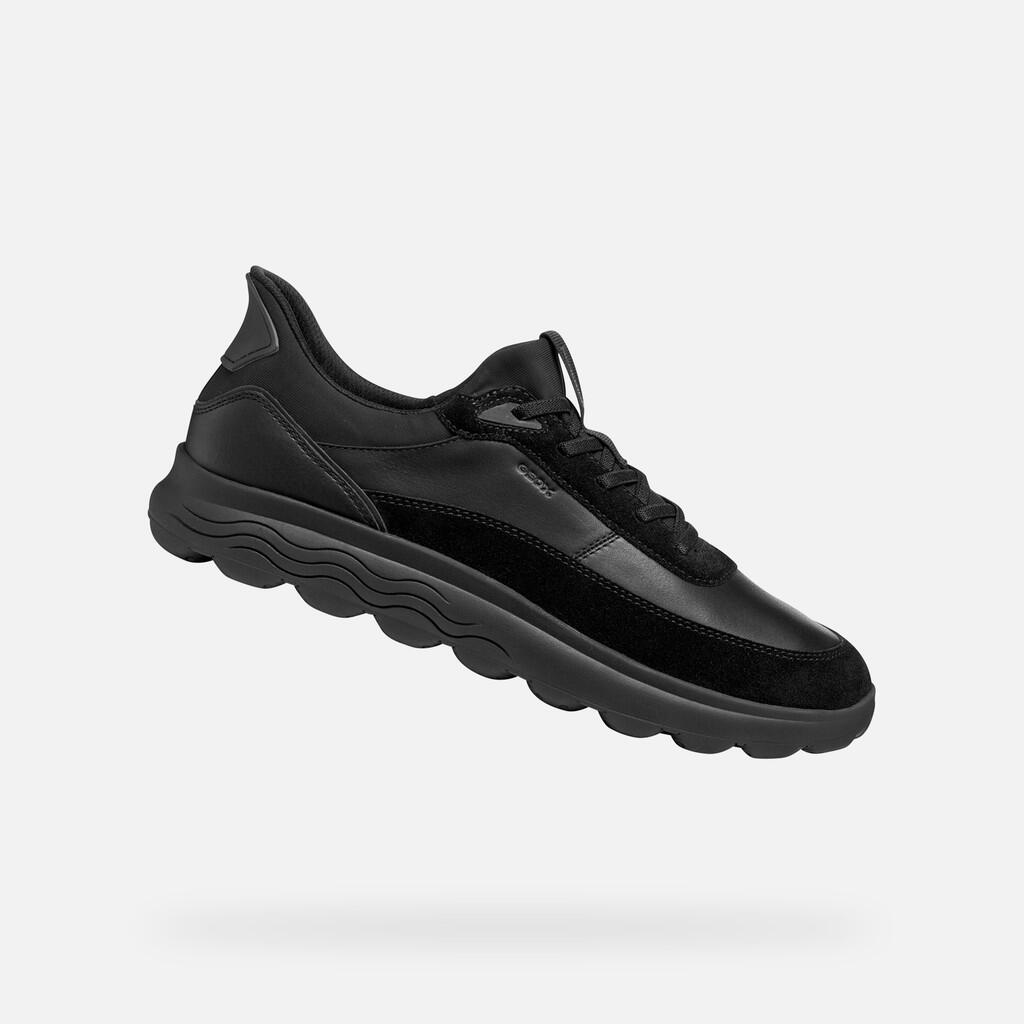 Baskets Homme Baskets Geox U SPHERICA PLUS Noir Geox