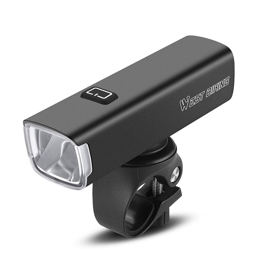 Inteligentna lampa rowerowa WEST BIKING YP0701353, indukcja wibracyjna, IP65