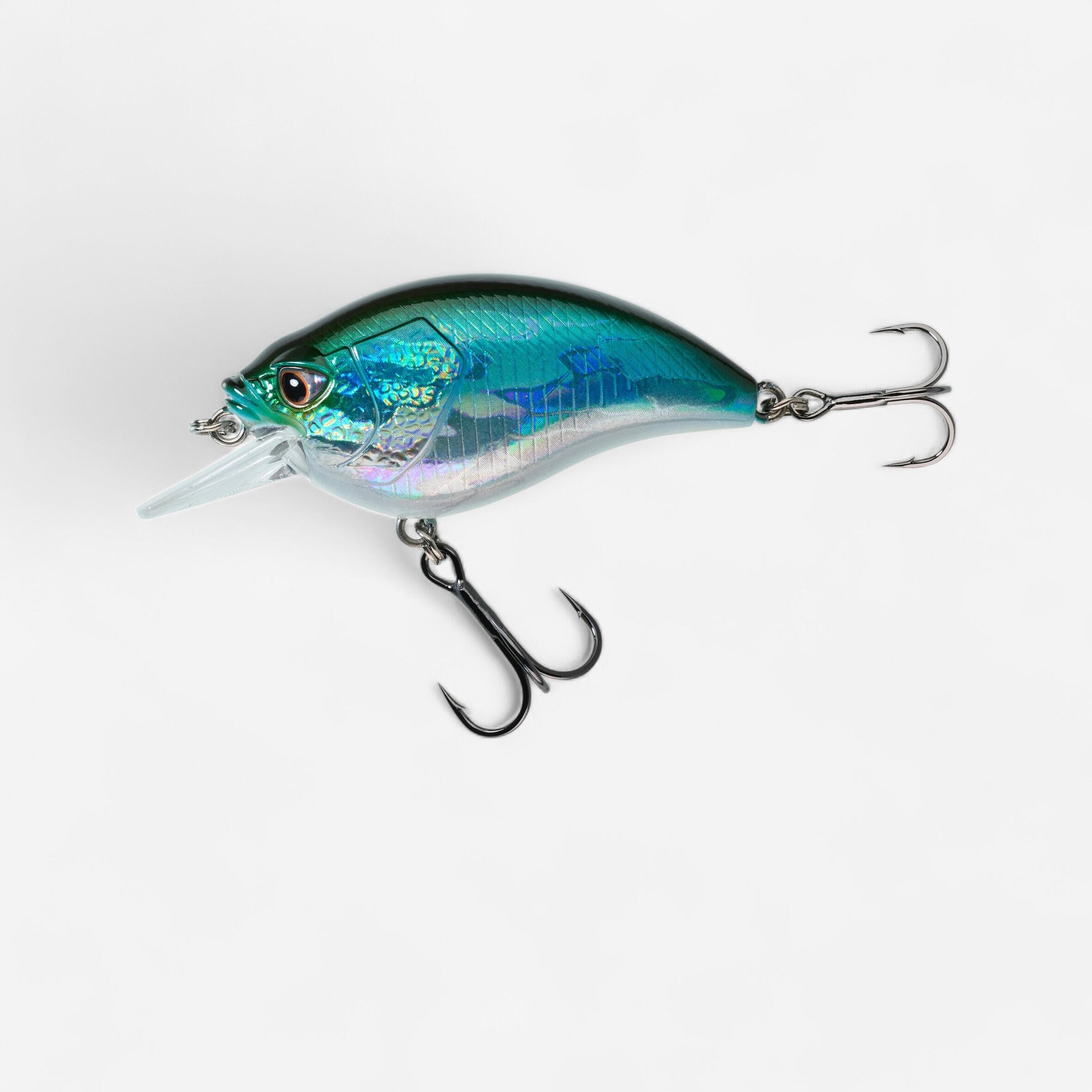 Wobler Crankbait Shallow Runner Caperlan WXM CRKSR 53 F niebieski grzbiet