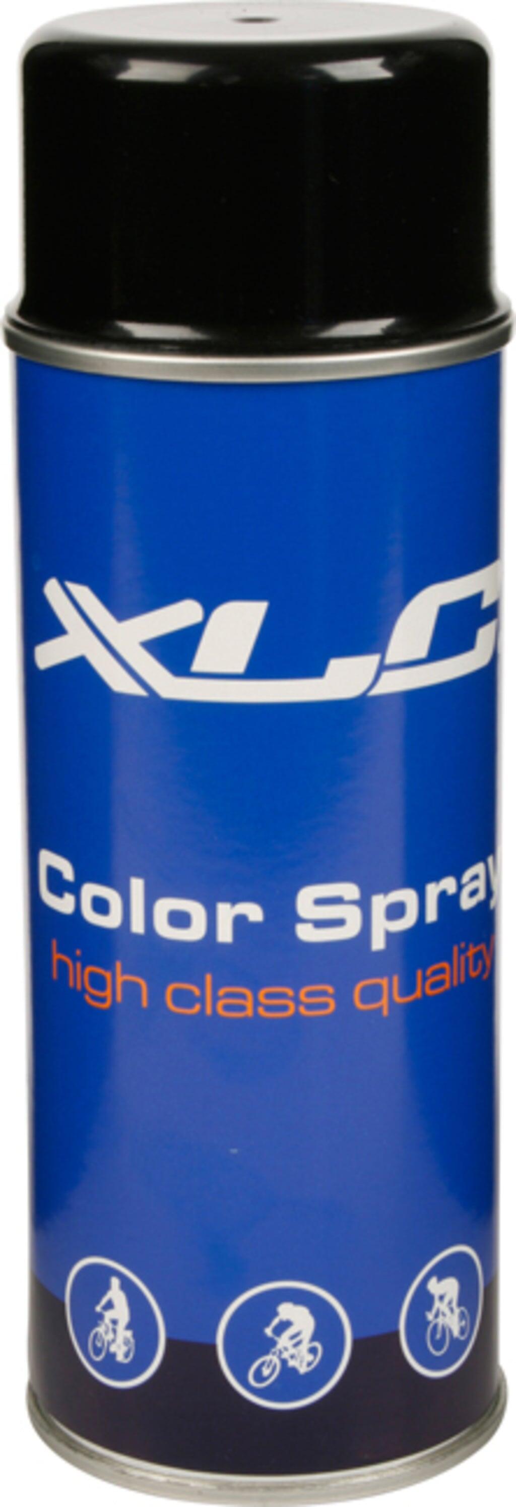 Lakier w sprayu XLC czarny metalik 400 ml