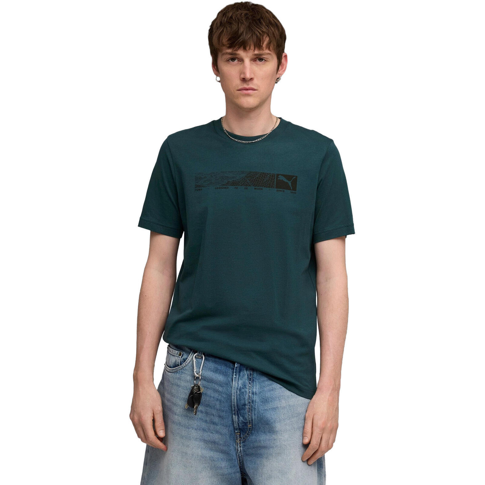 Koszulka męskie Puma tech Graphic Tee