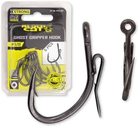 Haczyki Black Cat Gripper Ghost DG Coating 5szt