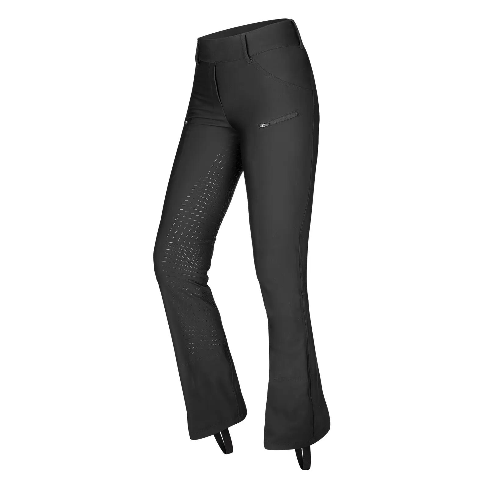 Damskie legginsy jeździeckie z pełną przyczepnością ELT Jodhpur Olivia Silikon