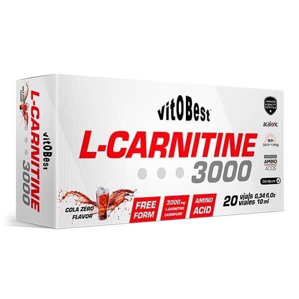 L-karnityna 3000 - 20 fiolek Cola VitoBest