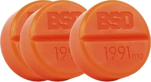 BMX Wosk BSD BMX Stay Grind Wax 3-pak - Pomarańczowy
